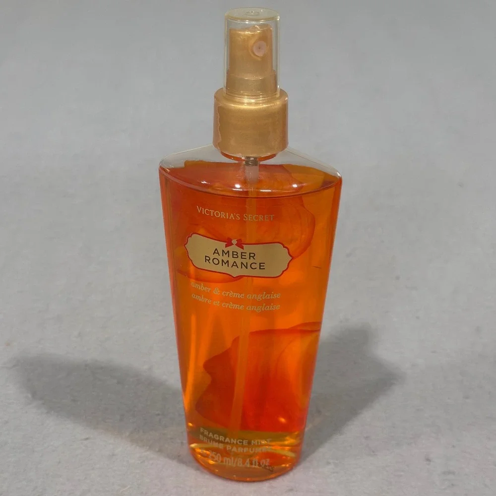 Victoria's Secret Fragrance Mist Women Orange Amber Romance 8.4oz Body Spray